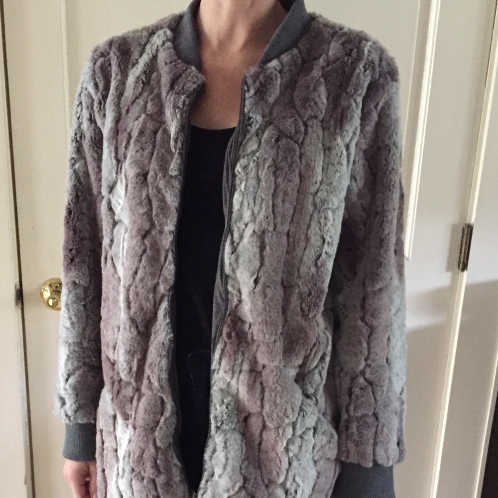 Dylan by True Grit Faux Fur Jacket